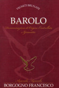 Francesco Borgogno Barolo Brunate 2009 Front Label