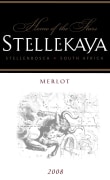 Stellekaya Merlot 2008 Front Label