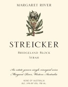 Streicker Wines Bridgeland Block Syrah 2013 Front Label