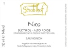 Stroblhof Sudtirol-Alto Adige Nico Sauvignon 2015 Front Label