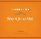 Snoqualmie Syrah 2012 Front Label