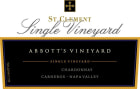 St. Clement Carneros Abbott's Vineyard Chardonnay 2014 Front Label