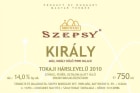 Szepsy Kiraly Harslevelu 2010 Front Label
