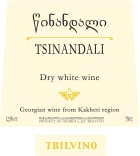 Tbilvino Tsinandali 2010 Front Label