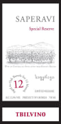 Tbilvino Special Reserve Saperavi 2008 Front Label