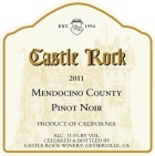 Castle Rock Mendocino County Pinot Noir 2011 Front Label