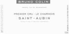 Bruno Colin Saint Aubin Le Charmois Premier Cru 2007 Front Label