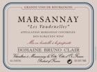 Bruno Clair Marsannay Les Vaudenelles 2011 Front Label