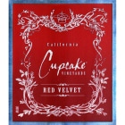 Cupcake Vineyards Red Velvet 2015 Front Label