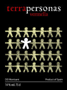 Terra Personas Vermella 2012 Front Label