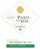 TerraMater Paso del Sol Sauvignon Blanc 2015 Front Label