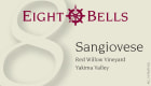 Eight Bells Winery Sangiovese 2013 Front Label