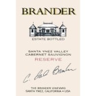 Brander Cabernet Sauvignon Reserve 2015 Front Label