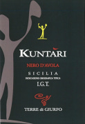 Terre di Giurfo Kuntari Nero d'Avola 2011 Front Label