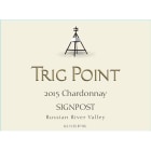 Trig Point Russian River Valley Chardonnay 2015 Front Label