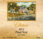 Elliston Vineyards Pinot Noir 2012 Front Label