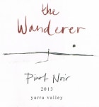 The Wanderer Wines Pinot Noir 2013 Front Label