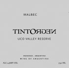 TintoNegro Malbec Reserve 2012 Front Label