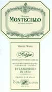 Bodegas Montecillo Blanco 2000 Front Label