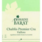 Domaine Barat Chablis Vaillons Premier Cru 2016 Front Label