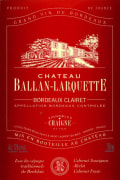 Vignobles Chaigne et Fils Chateau Ballan-Larquette Clairet 2011 Front Label