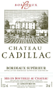 Vignobles Lesgourgues Bordeaux Chateau Cadillac Superieur 2008 Front Label