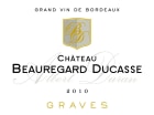 Vignobles M&J Perromat Chateau Beauregard Ducasse Albert Duran 2010 Front Label