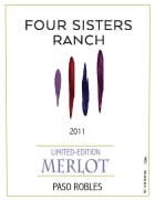 Four Sisters Ranch Limited Edition Merlot 2011 Front Label