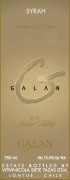 Vina Galan Syrah 2011 Front Label