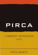 Vina Marty Pirca Cabernet Sauvignon 2012 Front Label