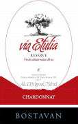 Vinaria Bostavan Via Etulia Reserve Chardonnay 2014 Front Label