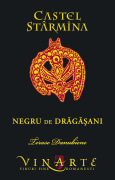 Vinarte Castel Starmina Terase Danubiene Negru de Dragasani 2013 Front Label