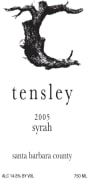Tensley Santa Barbara County Syrah 2005  Front Label