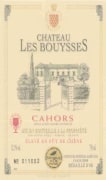 Vinovalie Cahors Les Cotes d'Olt Chateau Les Bouysses 2007 Front Label