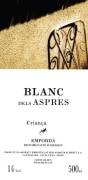 Vinyes dels Aspres Blanc dels Aspres Crianca 2014 Front Label