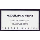 Jean-Paul Brun Domaine des Terres Dorees Moulin-A-Vent 2016 Front Label