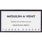 Jean-Paul Brun Domaine des Terres Dorees Moulin-A-Vent 2016 Front Label