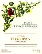 Pieropan Soave Classico Superiore 2000 Front Label