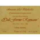 Dal Forno Romano Monte Lodoletta Amarone della Valpolicella 2008 Front Label