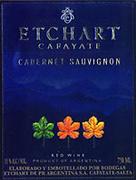 Etchart Cafayate Cabernet Sauvignon 1997 Front Label