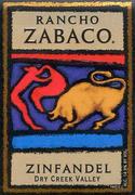 Rancho Zabaco Dry Creek Zinfandel 1999 Front Label