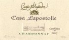 Lapostolle Cuvee Alexandre Chardonnay 2000 Front Label