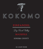 Kokomo  Rockpile Vineyard Zinfandel 2013 Front Label