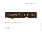 Krupp Brothers Estates Chardonnay 2009 Front Label