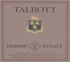 Talbott Diamond T Estate Chardonnay 2001 Front Label