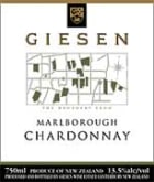 Giesen Chardonnay 2001 Front Label