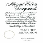 Mount Eden Vineyards Cabernet Sauvignon 2002 Front Label