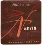 A.P. Vin Kanzler Vineyard Pinot Noir 2010 Front Label