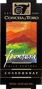 Concha y Toro Chardonnay Fronterra 2001 Front Label