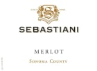 Sebastiani Sonoma County Merlot 2012 Front Label
